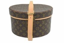 画像をギャラリービューアに読み込む, Louis Vuitton ルイヴィトン ボワット シャポー 30 帽子ケース 帽子用トランクケース M23624 モノグラム 美品 中古 39163