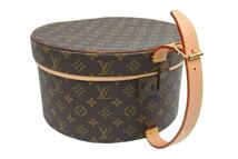 画像をギャラリービューアに読み込む, Louis Vuitton ルイヴィトン ボワット シャポー 30 帽子ケース 帽子用トランクケース M23624 モノグラム 美品 中古 39163