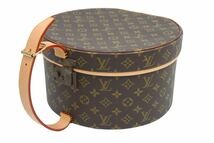 画像をギャラリービューアに読み込む, Louis Vuitton ルイヴィトン ボワット シャポー 30 帽子ケース 帽子用トランクケース M23624 モノグラム 美品 中古 39163