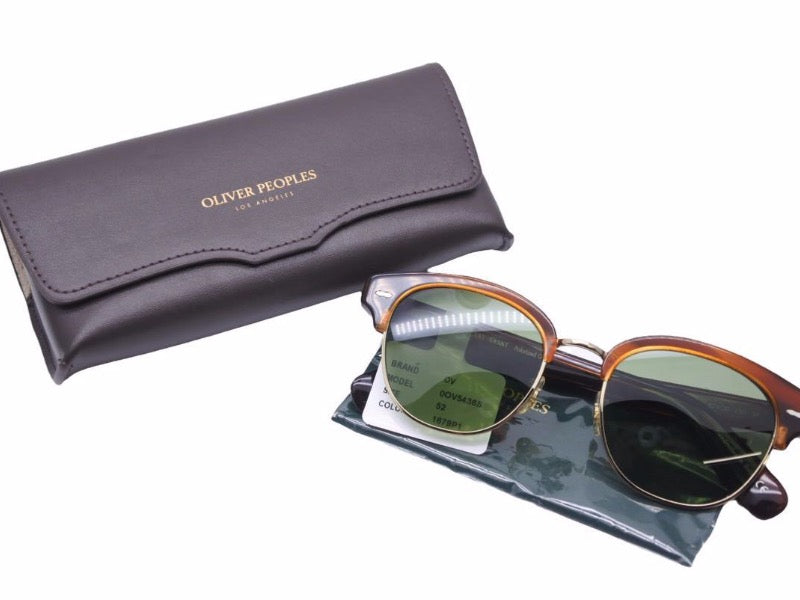 OLIVER PEOPLES オリバーピープルズ サングラス ブラウン グリーン ０OV5436S サイズ52 ユニセックス 美品 39214 –  Casanova Vintage