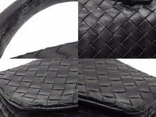 Load image into Gallery viewer, BOTTEGA VENETA ボッテガヴェネタ イントレチャート ビジネスバッグ ブリーフケース 113095 ブラック メンズ 中古 N39379