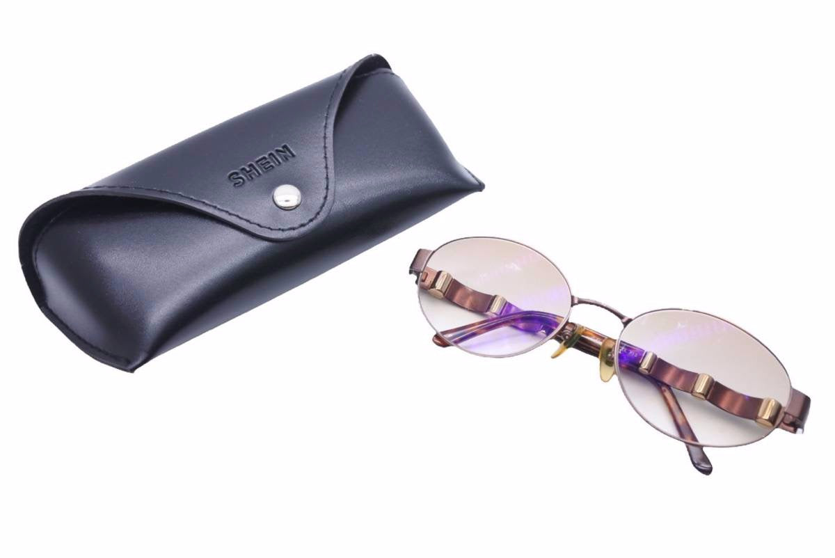 FENDI フェンディ ヴィンテージ サングラス SL7129 ブラウン ゴールド