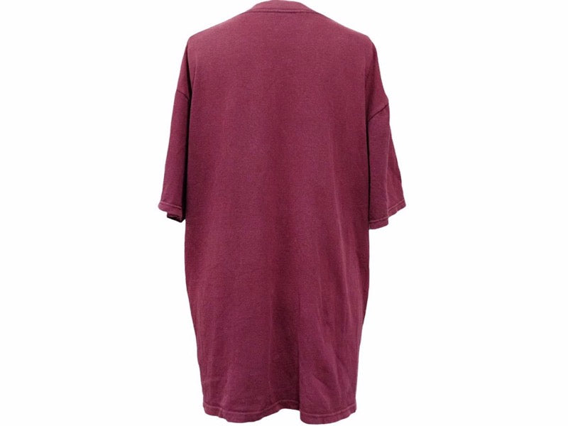 SUPREME BOX LOGO TEE シュプリーム 98年 ボックス ロゴ Tシャツ ボルドー 紫 パープル アーカイブ ストリート サイズL 中古 39550