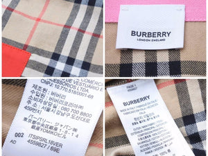 BURBERRY バーバリー ハーフジップ アノラック ノバチェック ティッシ期 パッチワークチェックシャツ コットン 美品 39692