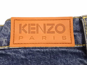 22SS KENZO ケンゾー ボケフラワーデニムパンツ NIGO FC55DV301CEI.76 インディゴ メンズ サイズ32 美品 N40054