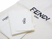 Load image into Gallery viewer, FENDI フェンディ ストラップユー ショルダーストラップ カードポケット付き ベージュ ネイビー ユニセックス 美品 N40094