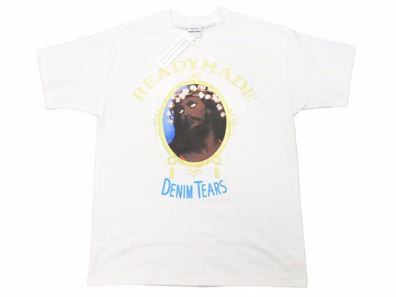 22SS READY MADE レディメイド DENIM TEARS 袖Ｔシャツ ジーザス ホワイト RM-K01-0000-138 メンズ –  Casanova Vintage