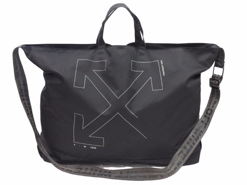 【レア】OFF-WHITE ショルダーバッグ　トート　ヴァージルVirgil レア】OFF-WHITE ショルダーバッグ トート ヴァージルVirgil Off-White