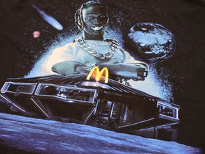 CACTUS JACK カクタスジャック McDonald マクドナルド アクションフィギュア スペース コットン ブラック ブルー サイズL 40897