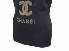 Load image into Gallery viewer, CHANEL シャネル 半袖Ｔシャツ P40676K02966 ココマーク リブ ブラック コットン シルク サイズ42 美品 40910