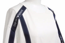 画像をギャラリービューアに読み込む, EMPORIO ARMANI エンポリオアルマーニ Tシャツ logoed bands クルーネック ロゴ トップス サイズXL 中古 40957