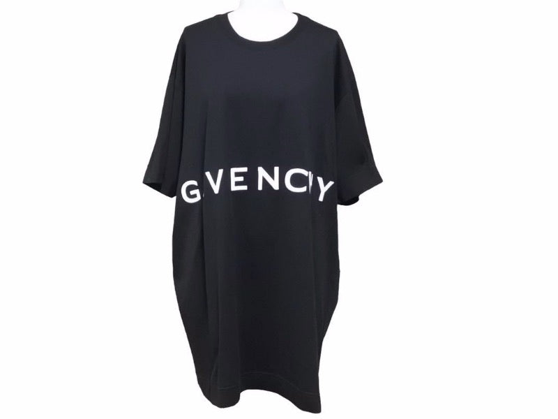 GIVENCHY【新品タグ付直営店レシート有】ロゴ刺繍XL Tシャツ柄デザインプリント