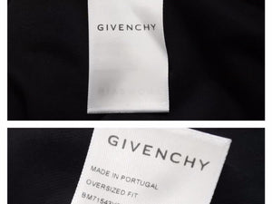 Givenchy ジバンシー 21AW 立体ロゴ刺繍 オーバーサイズ Tシャツ トップス BM71543Y6B サイズXL 美品 40977