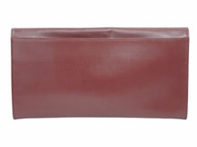 Load image into Gallery viewer, CARTIER カルティエ マストライン クラッチバッグ カードケース パスポートケース ボルドー ゴールド金具 41023