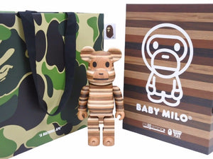 KARIMOKU カリモク HORIZON ホリゾン BE@RBRICK ベアブリック 400% BABY MILO ベイビーミロ 天然木 美品  41233 – Casanova Vintage