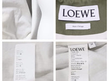 画像をギャラリービューアに読み込む, 極美品 LOEWE ロエベ ブルゾン 20SS S2198080TW カーキ アウター ゴールド金具 切り返し サイズ34 41359