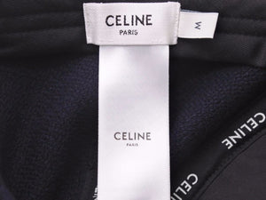 新品同様 CELINE セリーヌ トリオンフ ベースボール キャップ 22SS 帽子 ゴールド金具 2AUT4896C サイズM 41363