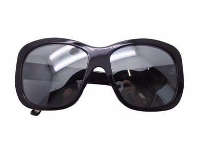 VERSACE ヴェルサーチ サングラス メガネ アイウェア メデューサ MOD4212 プラスチック スモーク ブラック 美品 中古 46226