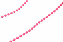 画像をギャラリービューアに読み込む, 極美品 非売品 レア CHROME HEARTS クロムハーツ ボールチェーン ネックレス ラバー ピンク CHクロス 青山20周年記念 中古 41762