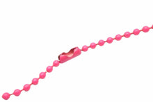 画像をギャラリービューアに読み込む, 極美品 非売品 レア CHROME HEARTS クロムハーツ ボールチェーン ネックレス ラバー ピンク CHクロス 青山20周年記念 中古 41762