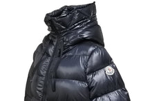 Load image into Gallery viewer, MONCLER モンクレール DOUDOUNE LEGERE ダウンジャケット ダウンコート ロング丈 ポリアミド ブラック サイズ2 美品 中古 41830