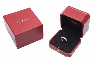 極美品 Cartier カルティエ ラブリング 指輪 K18WG 750 ホワイトゴールド FE8391 ウエディングリング ジュエリー サイズ56 41890