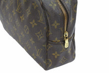 Load image into Gallery viewer, Louis Vuitton ルイヴィトン トゥルーストワレット コスメポーチ クラッチバッグ ポーチ モノグラム ブラウン 良品 中古 41944