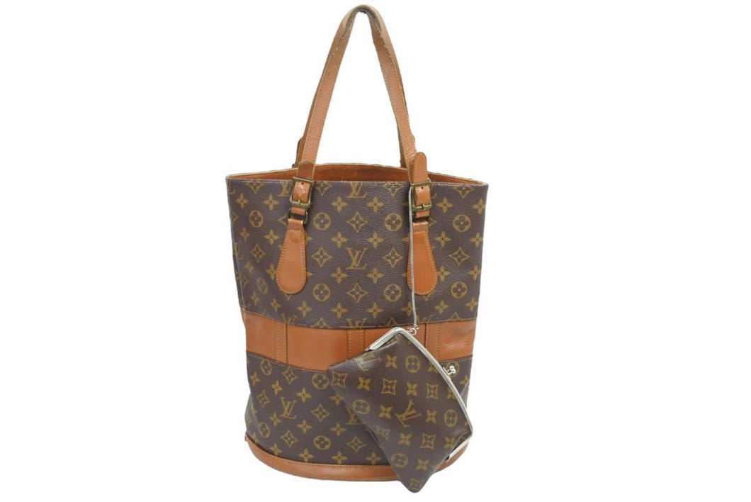 LOUIS VUITTON ルイ・ヴィトン トートバッグ バケットPM バケツ USA限定 T42238 モノグラムキャンバス 中古 41953