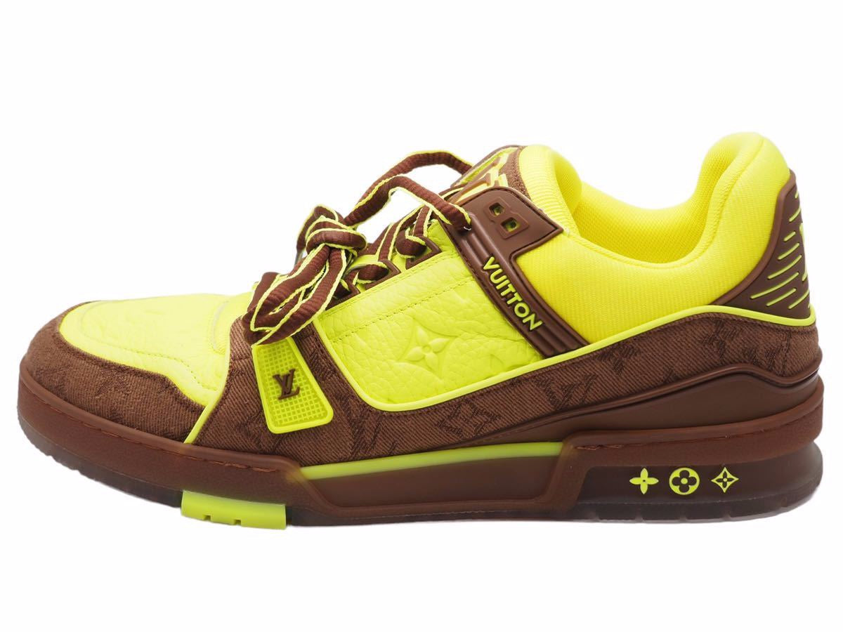 極美品 LOUIS VUITTON ルイ・ヴィトン 21FW LVトレイナー ライン