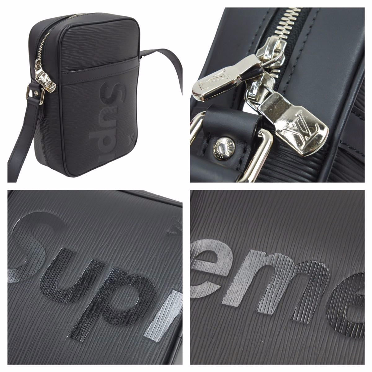 LOUIS VUITTON Supreme ルイヴィトン シュプリーム エピ ダヌーブ PM ショルダー バッグ ノワール M53431 中古  42209 – Casanova Vintage