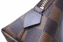 画像をギャラリービューアに読み込む, 極美品 Louis Vuitton ルイヴィトン ポッシュ コスメティック 洗面ポーチ 小物入れ ダミエ N47516 CA2017 ブラウン 中古 42348