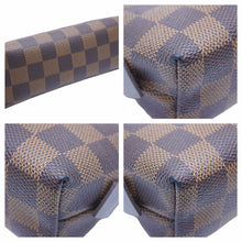 画像をギャラリービューアに読み込む, 極美品 Louis Vuitton ルイヴィトン ポッシュ コスメティック 洗面ポーチ 小物入れ ダミエ N47516 CA2017 ブラウン 中古 42348