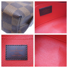 画像をギャラリービューアに読み込む, 極美品 Louis Vuitton ルイヴィトン ポッシュ コスメティック 洗面ポーチ 小物入れ ダミエ N47516 CA2017 ブラウン 中古 42348