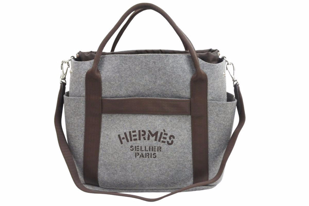 未使用品 HERMES エルメス 2way ハンドバッグ ソーエルメス限定 サックドパンサージュグルーム Z刻印 アシエ 美品 42408 –  Casanova Vintage