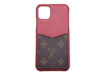 Load image into Gallery viewer, Louis Vuitton ルイヴィトン バンパー IPhone 11ProMax スマホケース テックアクセサリー モノグラム M69098 良品 中古 42443