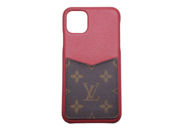 Louis Vuitton ルイヴィトン バンパー IPhone 11ProMax スマホケース テックアクセサリー モノグラム M69098 良品 中古 42443