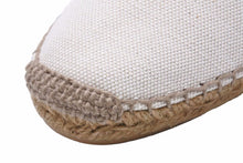 画像をギャラリービューアに読み込む, Saint Laurent サンローラン エンブロイダリー エスパドリーユ スリッポン スニーカー ベージュ ブラック サイズ42 美品 中古 42549