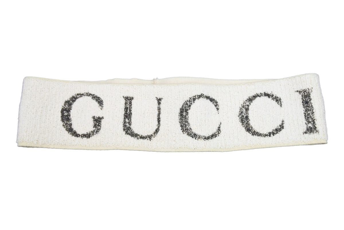 GUCCI ロゴヘアバンド-