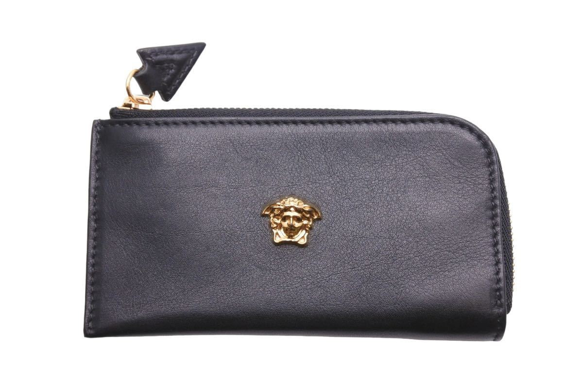 美品】Versaceヴェルサーチ太陽モチーフヴィンテージ二つ折り財布ミニ財布 - ファッション小物