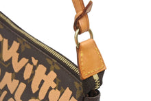 画像をギャラリービューアに読み込む, LOUIS VUITTON ルイヴィトン ポーチ モノグラム グラフィティ ポシェット アクセソワール M92193 美品 中古 43063