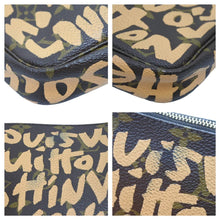画像をギャラリービューアに読み込む, LOUIS VUITTON ルイヴィトン ポーチ モノグラム グラフィティ ポシェット アクセソワール M92193 美品 中古 43063