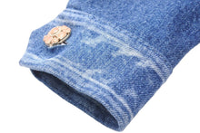 画像をギャラリービューアに読み込む, 極美品 CHANEL シャネル ジャケット トップス 上着 P55087 ブルー ピンク デニム ツイード サイズ34 中古 43306