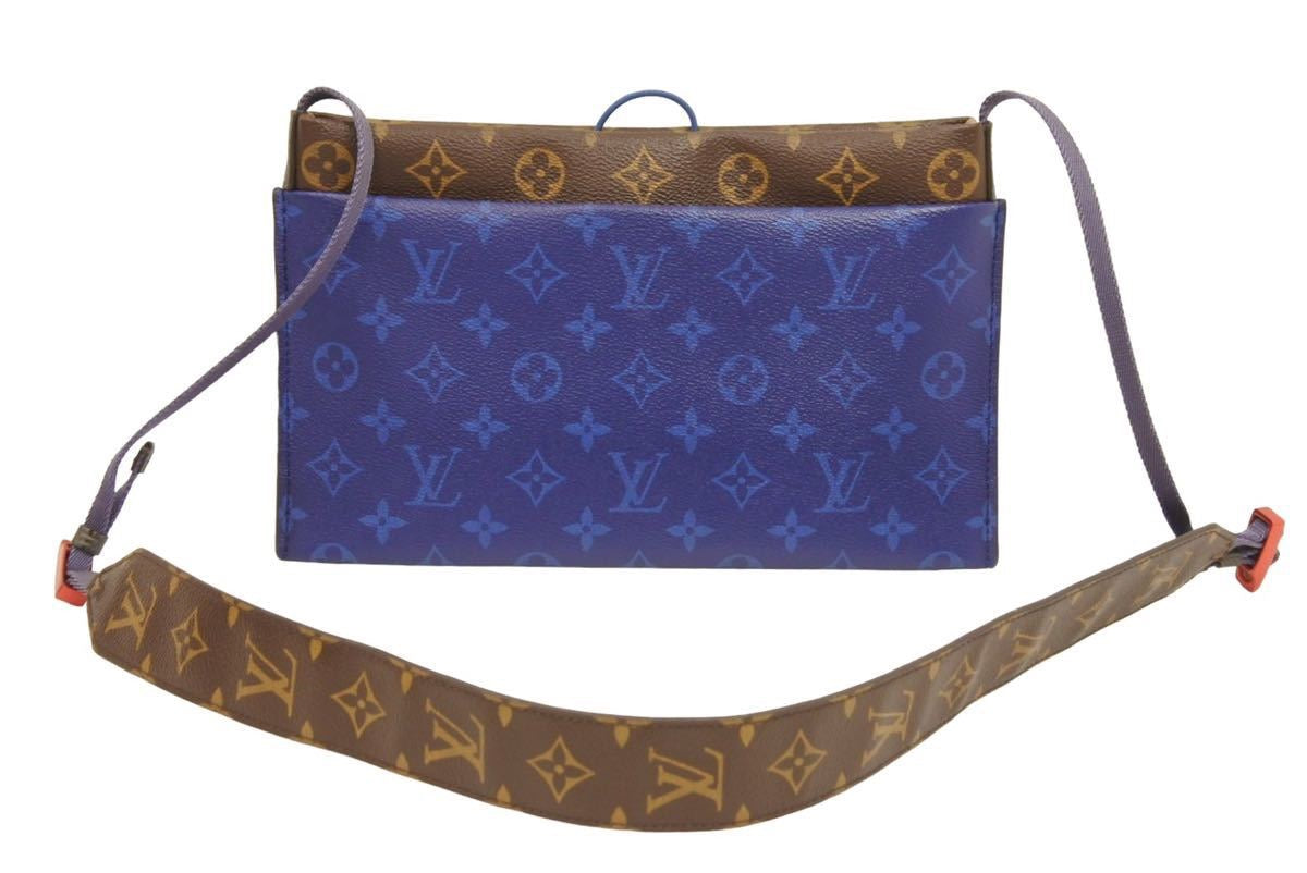 LOUIS VUITTON ルイヴィトン モノグラム・パシフィック スプリットサコッシュショルダーバッグ M43854 美品 中古 43468 –  Casanova Vintage