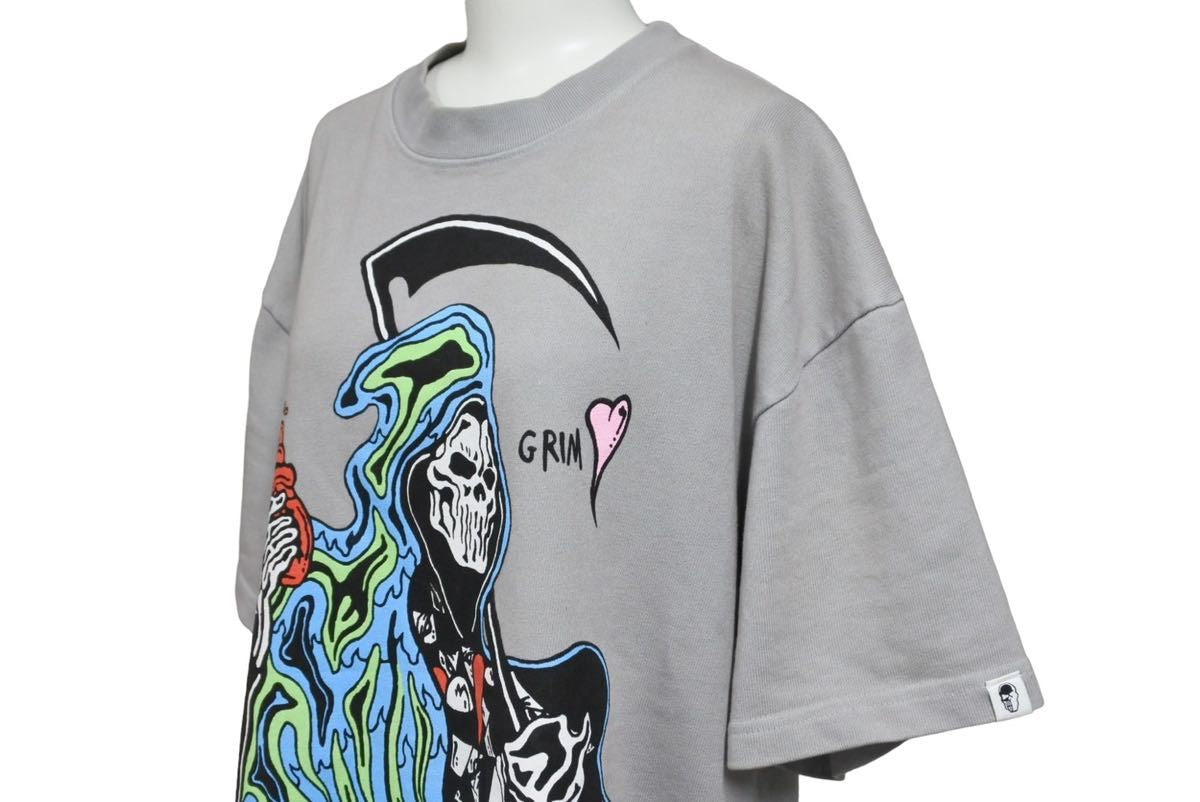 WARREN LOTAS ウォーレンロータス WL プリントTシャツ 半袖 Reaper GRIM コットン グレー マルチカラー サイズM 美品  中古 43567 – Casanova Vintage