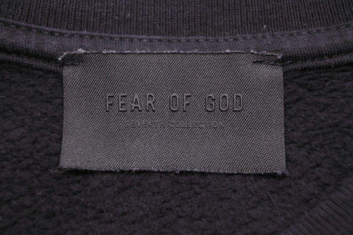 FEAR OF GOD フィアオブゴッド GRAYS 7th スウェット Tシャツ FG50-034 トップス コットン ブラック サイズL 美品  中古 43577 – Casanova Vintage