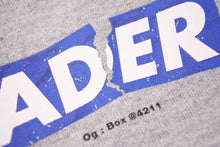 Load image into Gallery viewer, ADERERROR アーダーエラー FW21 Origin Line BoxLogo ボックスロゴ スウェット トレーナー グレー A2 美品 中古 43586