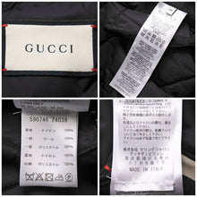 画像をギャラリービューアに読み込む, GUCCI グッチ ナイロンコート ジャケット GG柄 上着 590746 Z4039 ナイロン ポリアミド マルチカラー サイズ44 美品 中古 43611