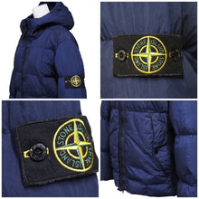 Load image into Gallery viewer, 極美品 STONE ISLAND ストーンアイランド ダウンジャケット アウター 18AW 691541223 ナイロン ネイビー サイズL 中古 43773