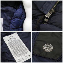 Load image into Gallery viewer, 極美品 STONE ISLAND ストーンアイランド ダウンジャケット アウター 18AW 691541223 ナイロン ネイビー サイズL 中古 43773