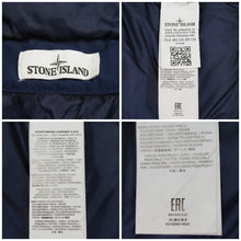 Load image into Gallery viewer, 極美品 STONE ISLAND ストーンアイランド ダウンジャケット アウター 18AW 691541223 ナイロン ネイビー サイズL 中古 43773